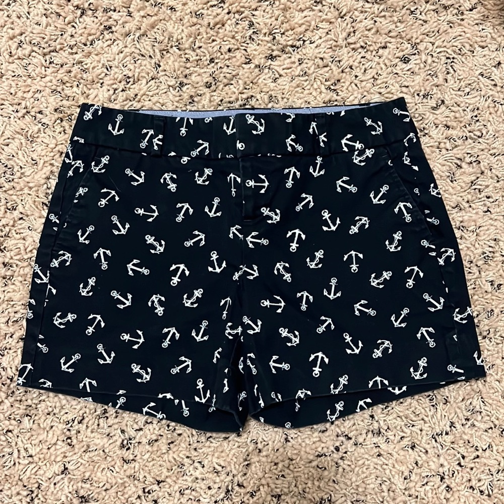 Banana Republic Nautical Anchor Hampton Fit Shorts